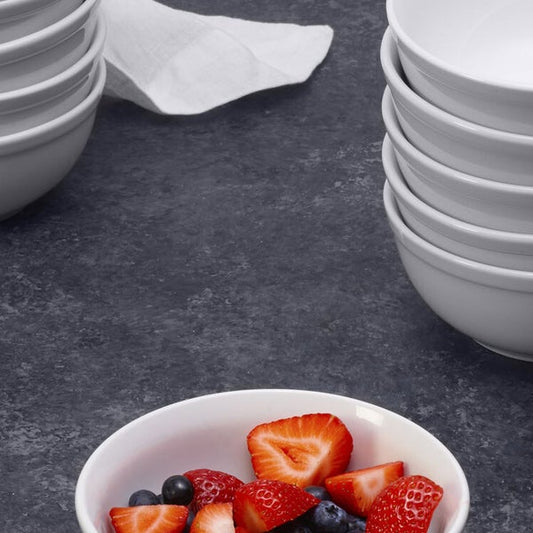 Towle Hospitality Set of 12 Porcelain All-Purpose Bowls