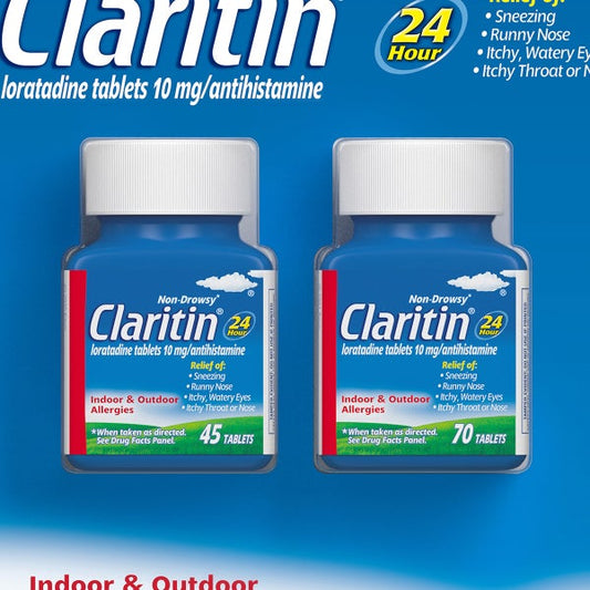 Claritin 10 mg Non-Drowsy 24 Hour, 115 Tablets