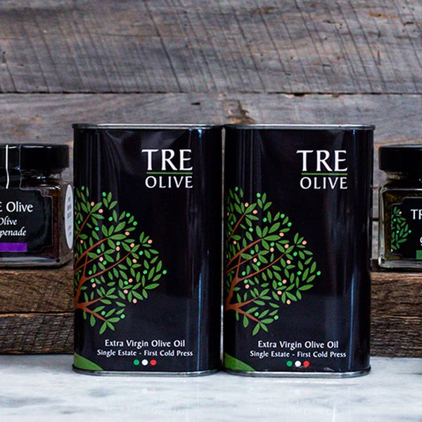 TRE Olive Oil Calabrian Gift Box