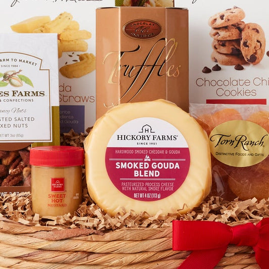 Hickory Farms Sweet & Savory Snacks Gift Basket