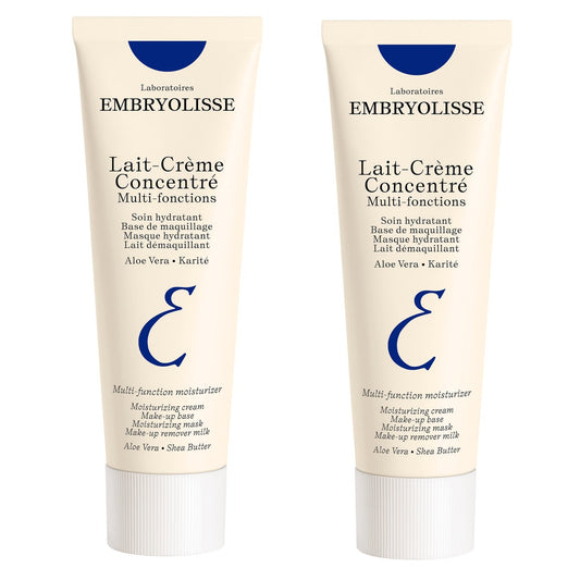 Embryolisse Lait-Creme Concentre Daily Face and Body Cream, 2.54 fl oz, 2-pack