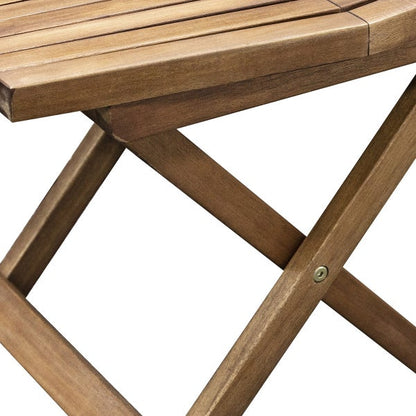 Melino Wooden Folding Table