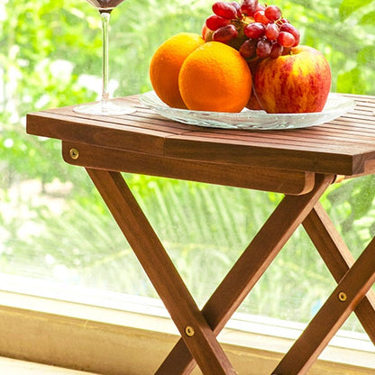 Melino Wooden Folding Table