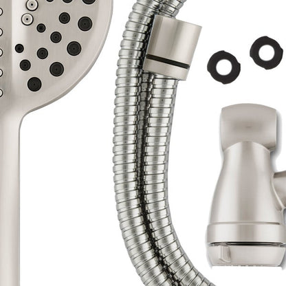 Waterpik UltraThin + Hand Held Shower Head With PowerPulse Massage