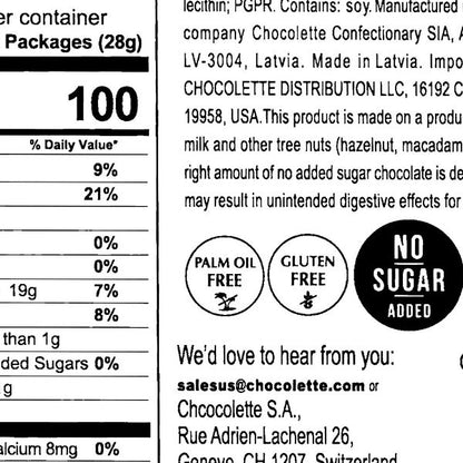 RED Delight Vegan Dark Chocolate Bars 30 - 14 Gr. Snack Size Bars Per Bag, 2-pack