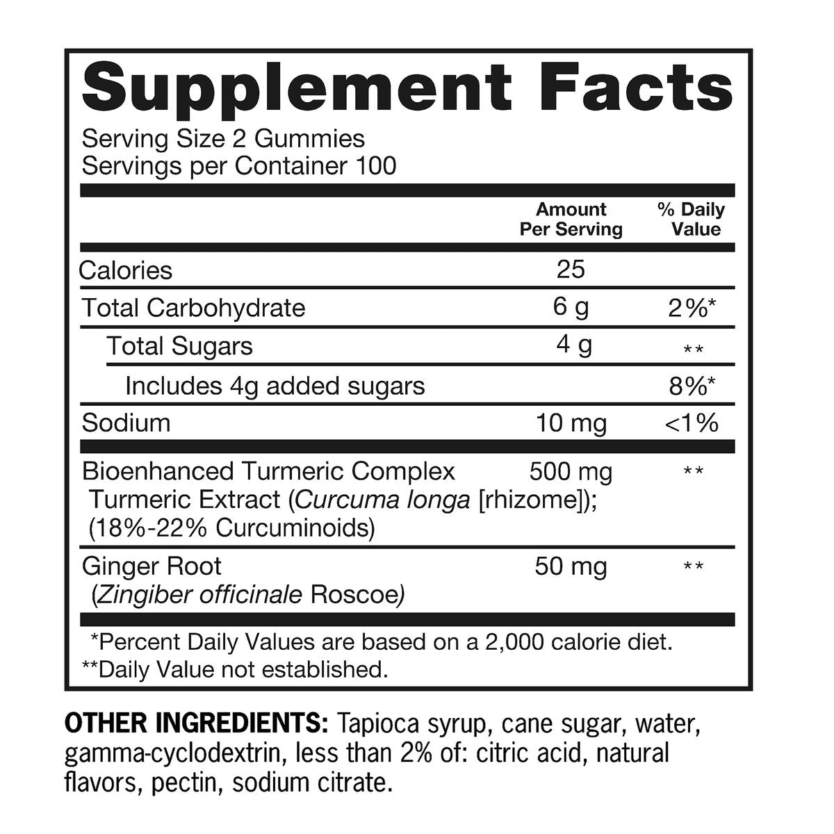 Qunol Turmeric Plus Ginger, 200 Gummies