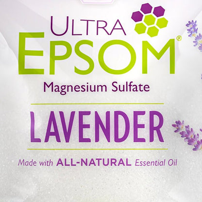 Ultra Epsom Lavender Bath Salts, 18 Pound Bag