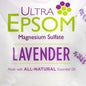 Ultra Epsom Lavender Bath Salts, 18 Pound Bag