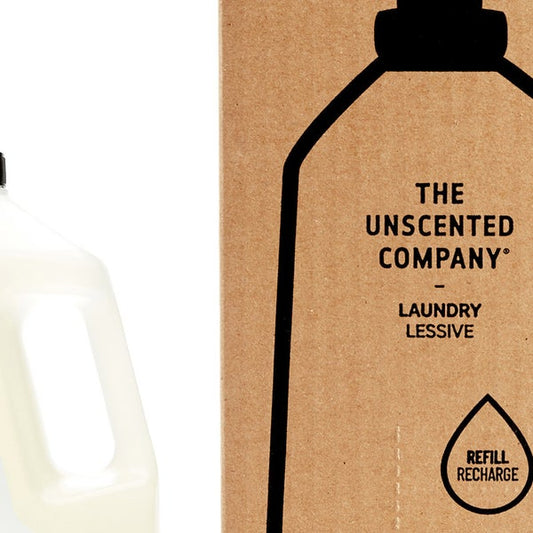 The Unscented Company HE Liquid Laundry Detergent Bottle & Refill Box, 478 Loads, 403.82 fl oz