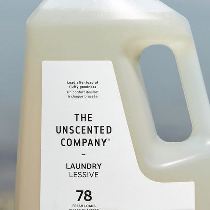 The Unscented Company HE Liquid Laundry Detergent Bottle & Refill Box, 478 Loads, 403.82 fl oz