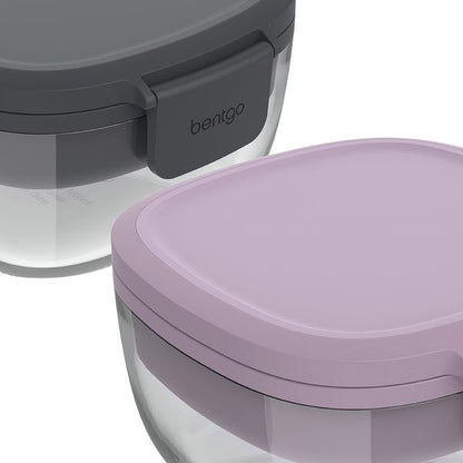 Bentgo Glass Salad Container, 2-pack