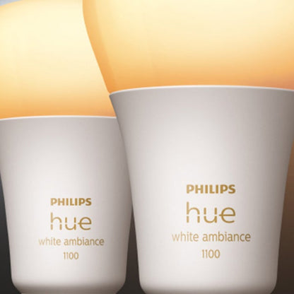 Philips Hue 75W White Ambiance A19 4-pack