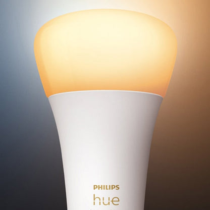 Philips Hue 100W White Ambiance A21 LED Bulbs, 2-pack