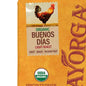 Mayorga Buenos Días, USDA Organic, Light Roast, Whole Bean Coffee, 2lb, 2-pack