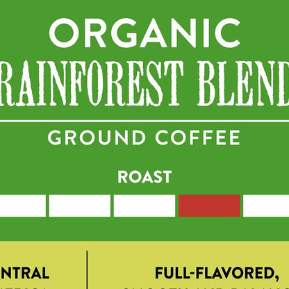 San Francisco Bay Coffee Organic Rainforest Blend Ground 28oz, 2-pack