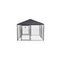 Lucky Dog STAY Series Presidential Dog Kennel 10'x10' with Privacy Screen