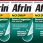 Afrin No Drip Severe Congestion 12 Hour Nasal Pump Mist, 60 mL