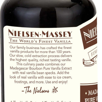 Nielsen-Massey Madagascar Bourbon Pure Vanilla Bean Paste, 8 oz.