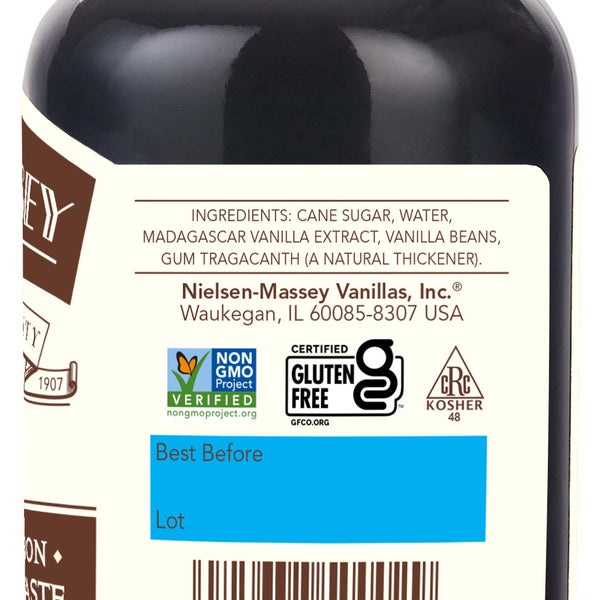 Nielsen-Massey Madagascar Bourbon Pure Vanilla Bean Paste, 8 oz.