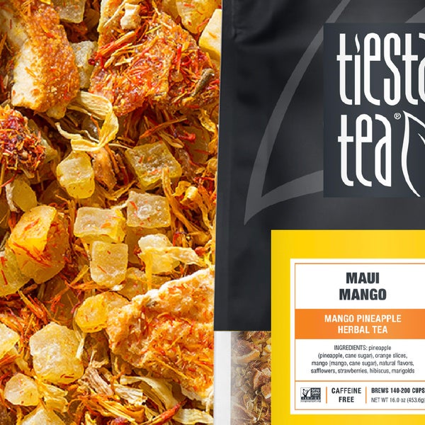 Tiesta Tea Loose Leaf Herbal Tea Variety Pack, 16 oz, 3 Bags