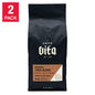 Caffe Vita Coffee Theo Blend Whole Bean, Medium-Dark Roast, 2 lb. bags, 2-pack