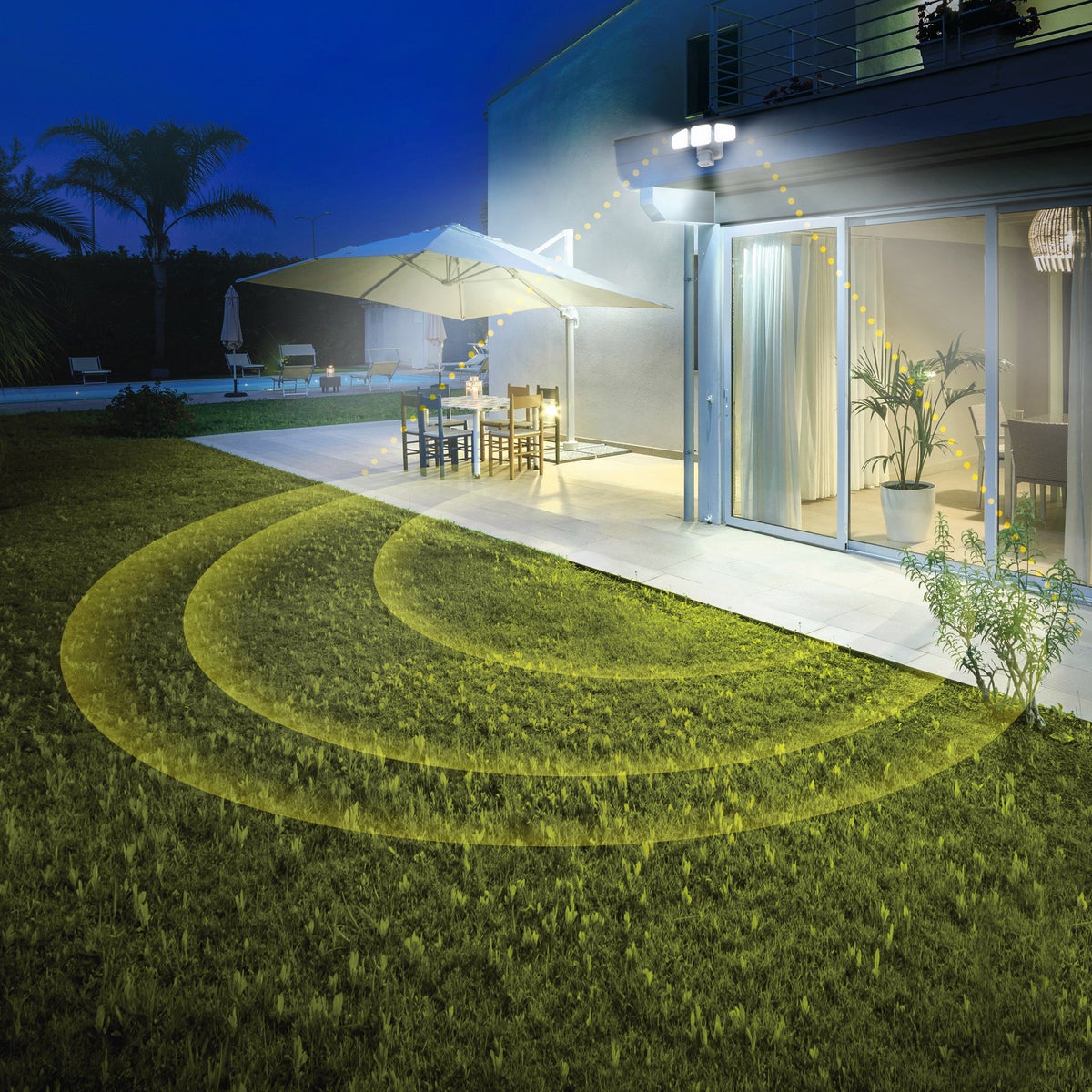 KODA Motion Activated LED Security Floodlight