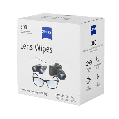 ZEISS Lens Wipes, 300 Wipes