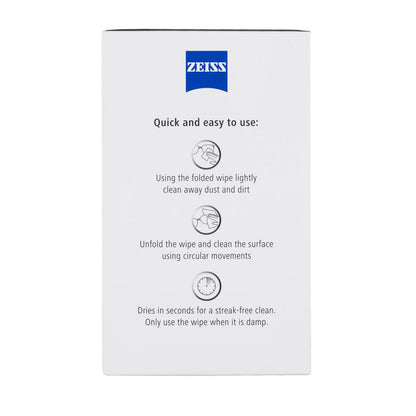 ZEISS Lens Wipes, 300 Wipes