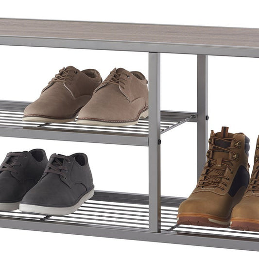 TRINITY Shoe Bench with Boot Storage