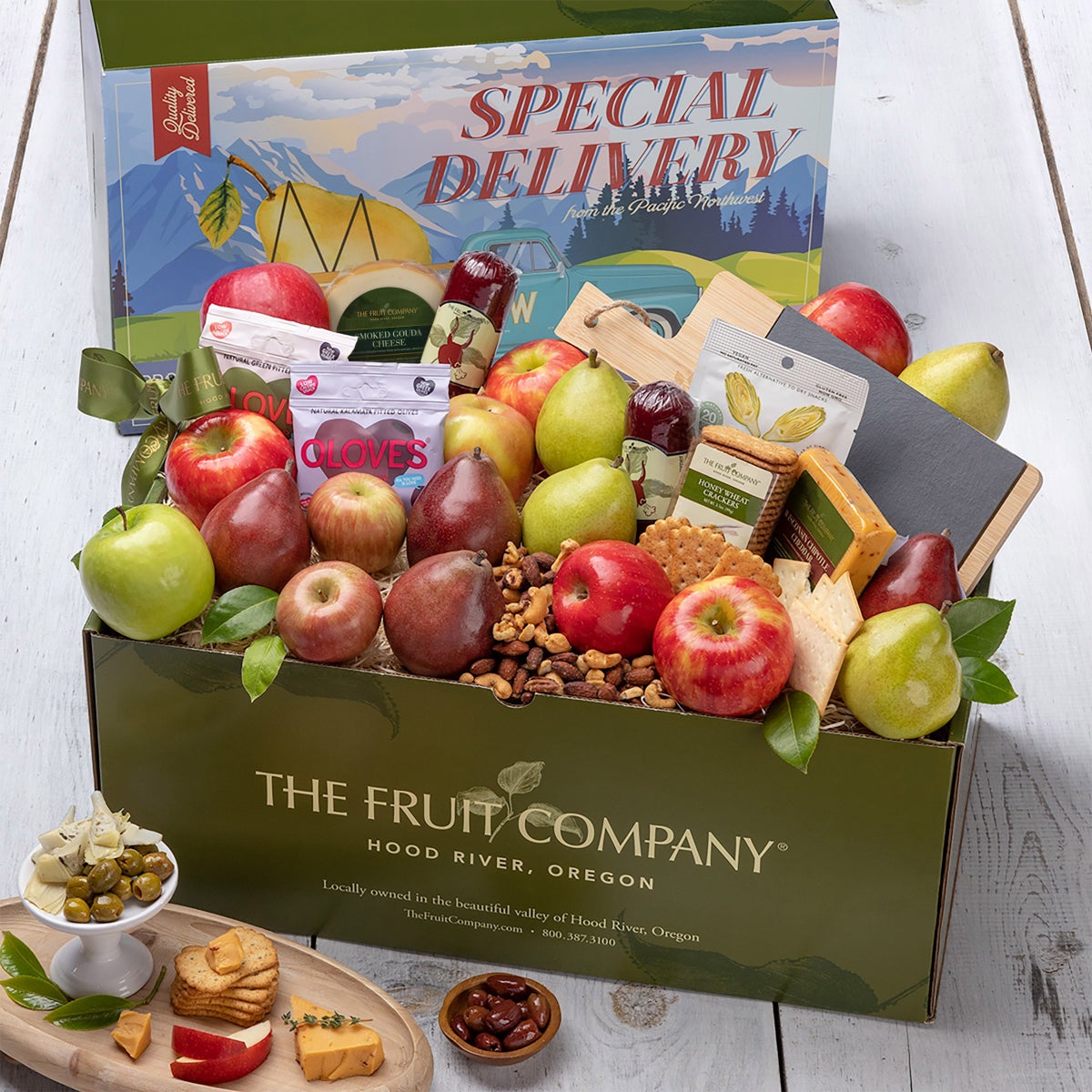 The Fruit Company's Savory Charcuterie Box