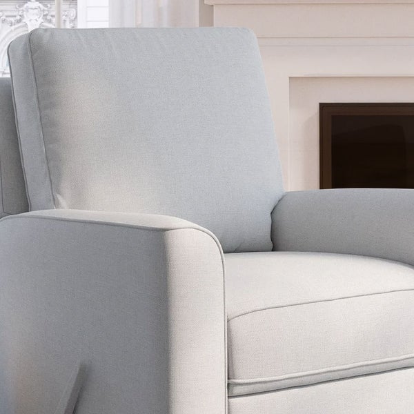 True Innovations Paxley Fabric Swivel Glider Recliner