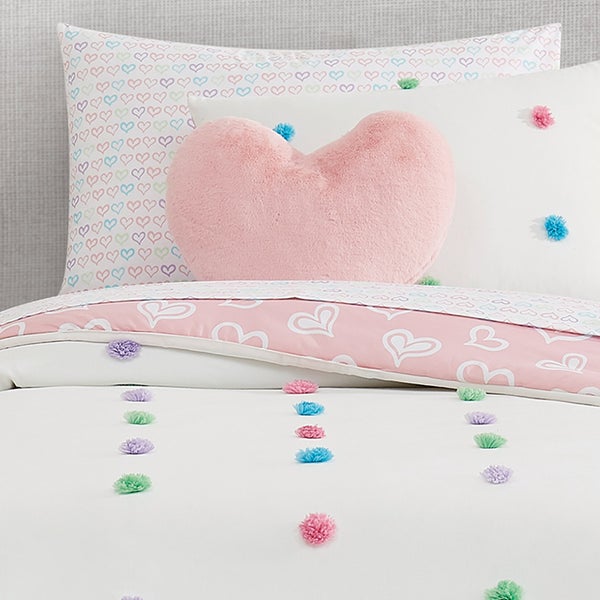 Mason & Mollie Pom Dots 6-piece Bedding Set