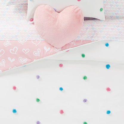 Mason & Mollie Pom Dots 6-piece Bedding Set