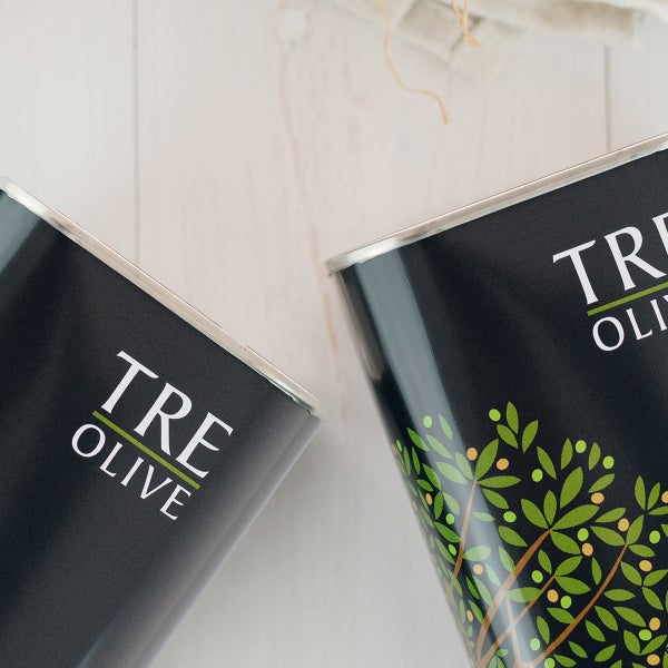 Tre Olive Harvest Variety Gift Box Extra Virgin Olive Oil 3-Pack