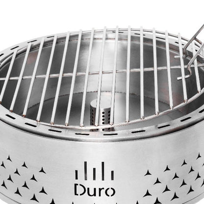 Duro 304 Stainless Steel Charcoal Tabletop Grill
