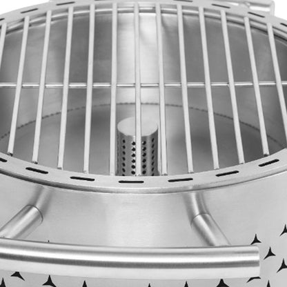 Duro 304 Stainless Steel Charcoal Tabletop Grill