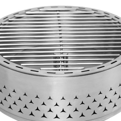 Duro 304 Stainless Steel Charcoal Tabletop Grill