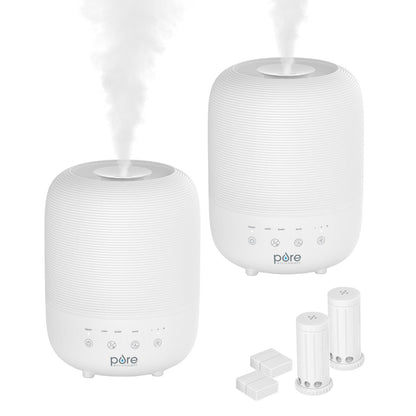 Pure Enrichment Easy-Fill 0.79G Humidifier Bonus Bundle, 2-pack