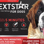 NEXTSTAR Flea & Tick Topical Prevention for Dogs 89-132lbs, 6-Month Supply