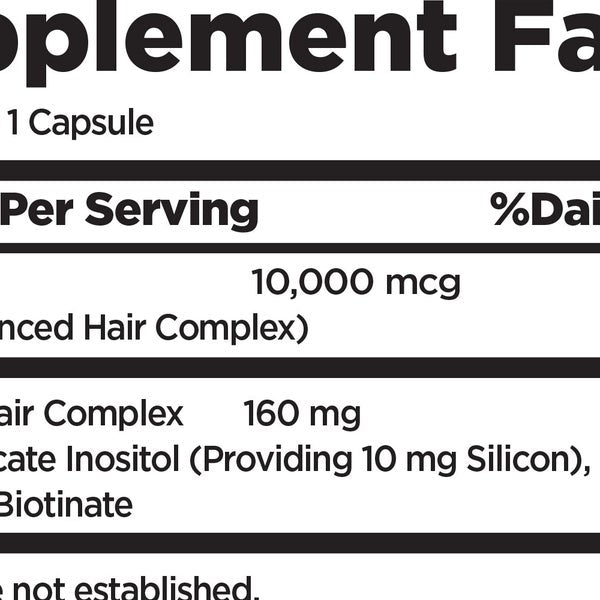 Nature's Bounty Optimal Solutions Hair Growth, 90 Capsules