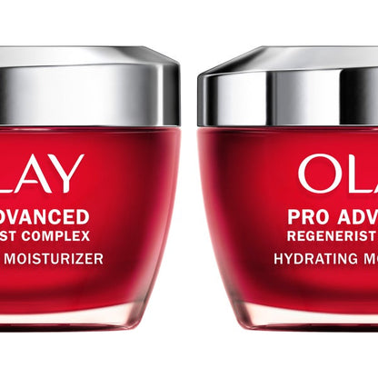 Olay Pro Advanced Regenerist Complex Hydrating Moisturizer, 1.7 fl oz, 2-pack