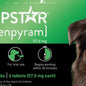 Capstar Oral Flea Tablets for Dogs Over 25 lbs, 6-count Tablets, 2-pack
