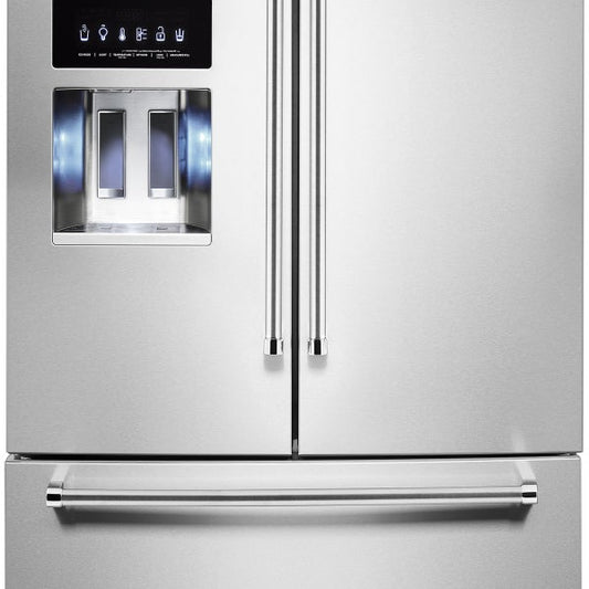 KitchenAid 26.8 Cu. Ft. Standard-Depth French Door Refrigerator with Exterior Ice and Water Dispenser