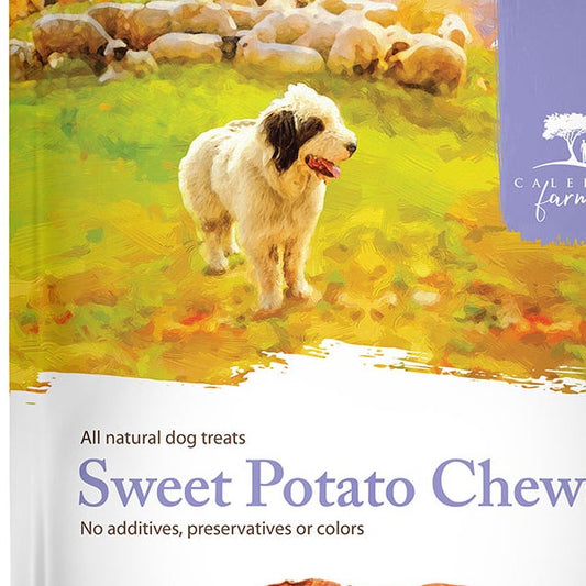 Caledon Farms Sweet Potato Chews for Dogs, 32 oz, 2-pack