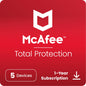 McAfee Total Protection, 5 Devices, 1-Year Subscription (E-delivery)