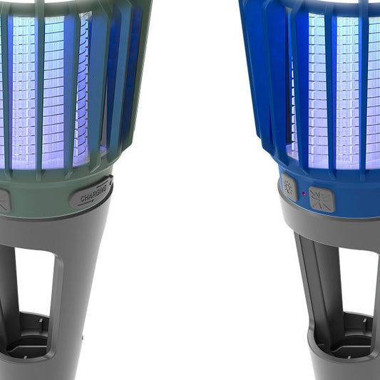 Wisely Solar Bug Zapper Lantern, 2-pack