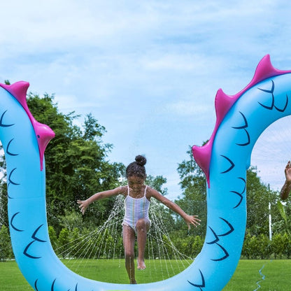 Giant Sea Serpent Kids Inflatable Sprinkler