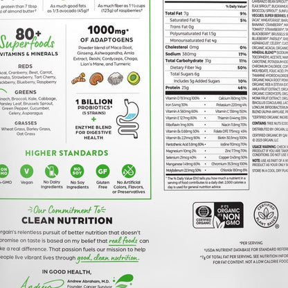 Orgain Complete Meal, Vanilla, 34.6 oz
