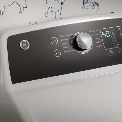 GE 7.4 cu. ft. GAS Dryer with Sensor Dry