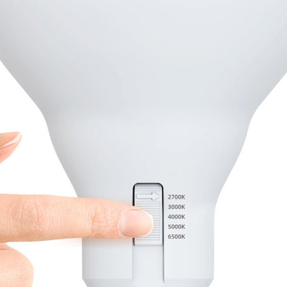 Feit Electric 65W Replacement 5-CCT LED BR30 Bulbs, 12-pack